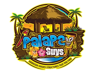 The Palapa Guys logo design by logoguy