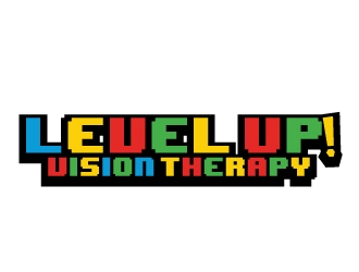 LEVEL UP! Vision Therapy logo design by ElonStark