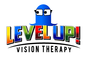 LEVEL UP! Vision Therapy logo design by axel182