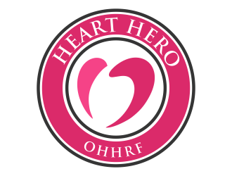 Heart Hero Grateful Patient Program for the Oklahoma Heart Hospital Research Foundation logo design by aldesign