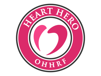Heart Hero Grateful Patient Program for the Oklahoma Heart Hospital Research Foundation logo design by aldesign