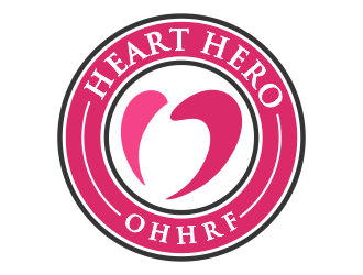 Heart Hero Grateful Patient Program for the Oklahoma Heart Hospital Research Foundation logo design by aldesign
