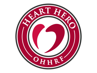 Heart Hero Grateful Patient Program for the Oklahoma Heart Hospital Research Foundation logo design by aldesign