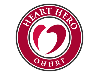 Heart Hero Grateful Patient Program for the Oklahoma Heart Hospital Research Foundation logo design by aldesign