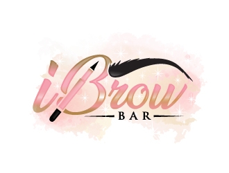 i Brow Bar logo design by NikoLai