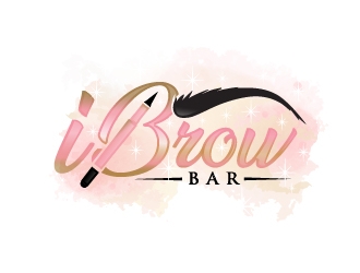 i Brow Bar logo design by NikoLai