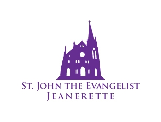 St. John the Evangelist, Jeanerette logo design by artbitin