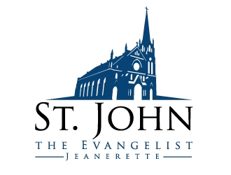 St. John the Evangelist, Jeanerette logo design by ElonStark