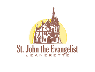 St. John the Evangelist, Jeanerette logo design by YONK