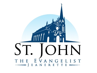 St. John the Evangelist, Jeanerette logo design by ElonStark