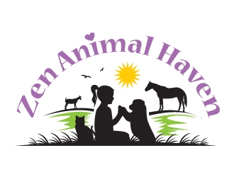 Zen Animal Haven logo design by logoguy