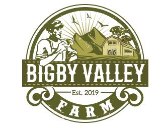 Bigby Valley Farms logo design by THOR_