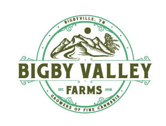 Bigby Valley Farms logo design by Ultimatum