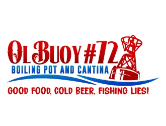 Ol buoy #72 boiling pot and cantina logo design by ElonStark
