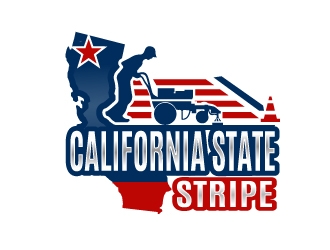 California State Stripe logo design by NikoLai