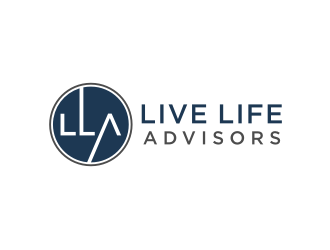 Live Life Advisors logo design by Zhafir