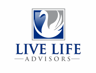 Live Life Advisors logo design by cgage20