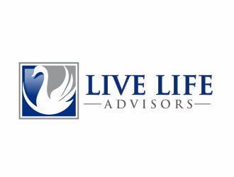 Live Life Advisors logo design by cgage20