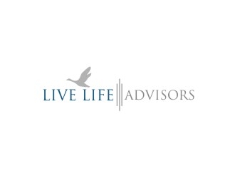 Live Life Advisors logo design by Diancox