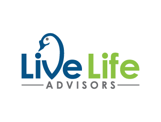 Live Life Advisors logo design by BrightARTS