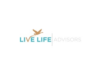 Live Life Advisors logo design by Diancox