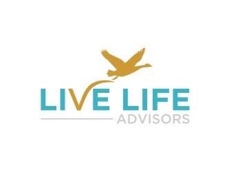 Live Life Advisors logo design by Diancox
