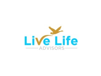 Live Life Advisors logo design by Diancox
