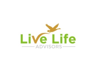 Live Life Advisors logo design by Diancox