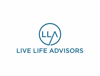 Live Life Advisors logo design by eagerly