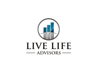 Live Life Advisors logo design by R-art