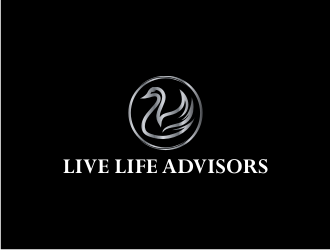 Live Life Advisors logo design by sodimejo