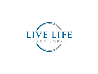Live Life Advisors logo design by salis17