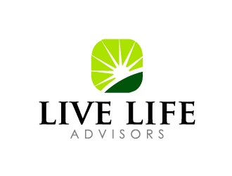 Live Life Advisors logo design by Marianne