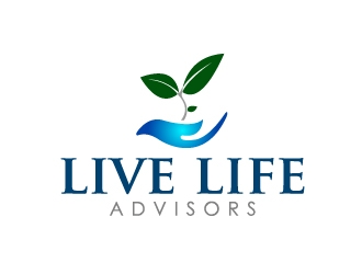 Live Life Advisors logo design by Marianne