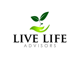 Live Life Advisors logo design by Marianne