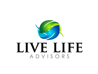 Live Life Advisors logo design by Marianne