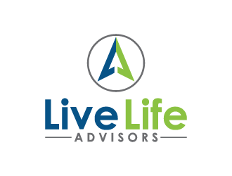 Live Life Advisors logo design by BrightARTS