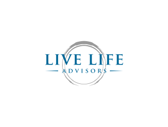 Live Life Advisors logo design by salis17