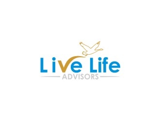 Live Life Advisors logo design by Diancox