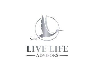 Live Life Advisors logo design by sodimejo
