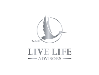 Live Life Advisors logo design by sodimejo