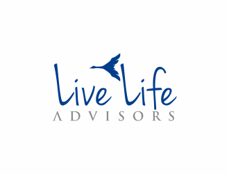 Live Life Advisors logo design by santrie