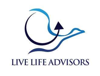 Live Life Advisors logo design by Suvendu
