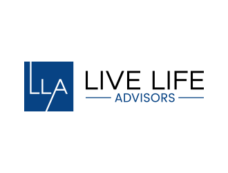 Live Life Advisors logo design by lexipej