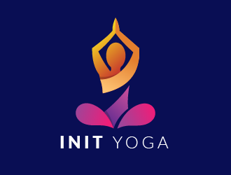 Init Yoga logo design by AnuragYadav