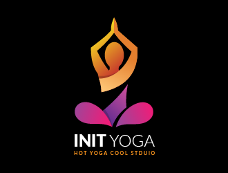 Init Yoga logo design by AnuragYadav