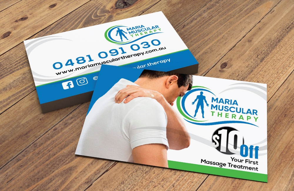 Maria Muscular Therapy logo design by dshineart