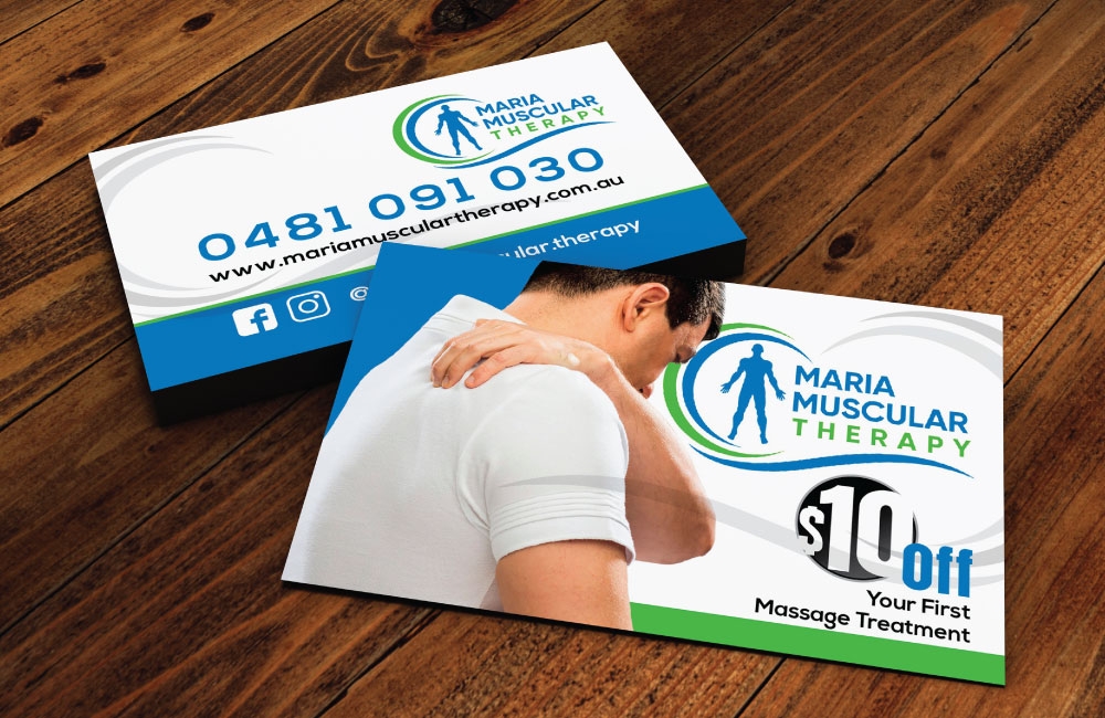 Maria Muscular Therapy logo design by dshineart
