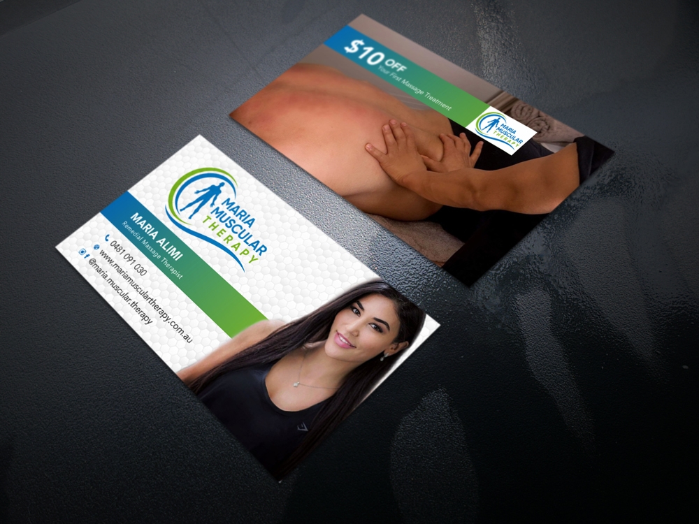 Maria Muscular Therapy logo design by KHAI