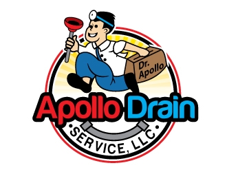 Apollo Drain Service, LLC logo design by gogo